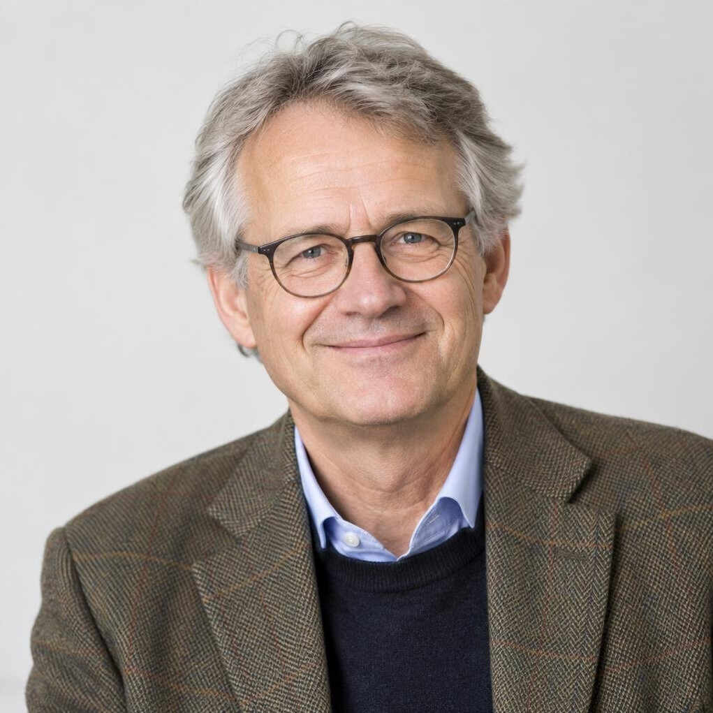 Portrait of a senior German professor and advisory board member