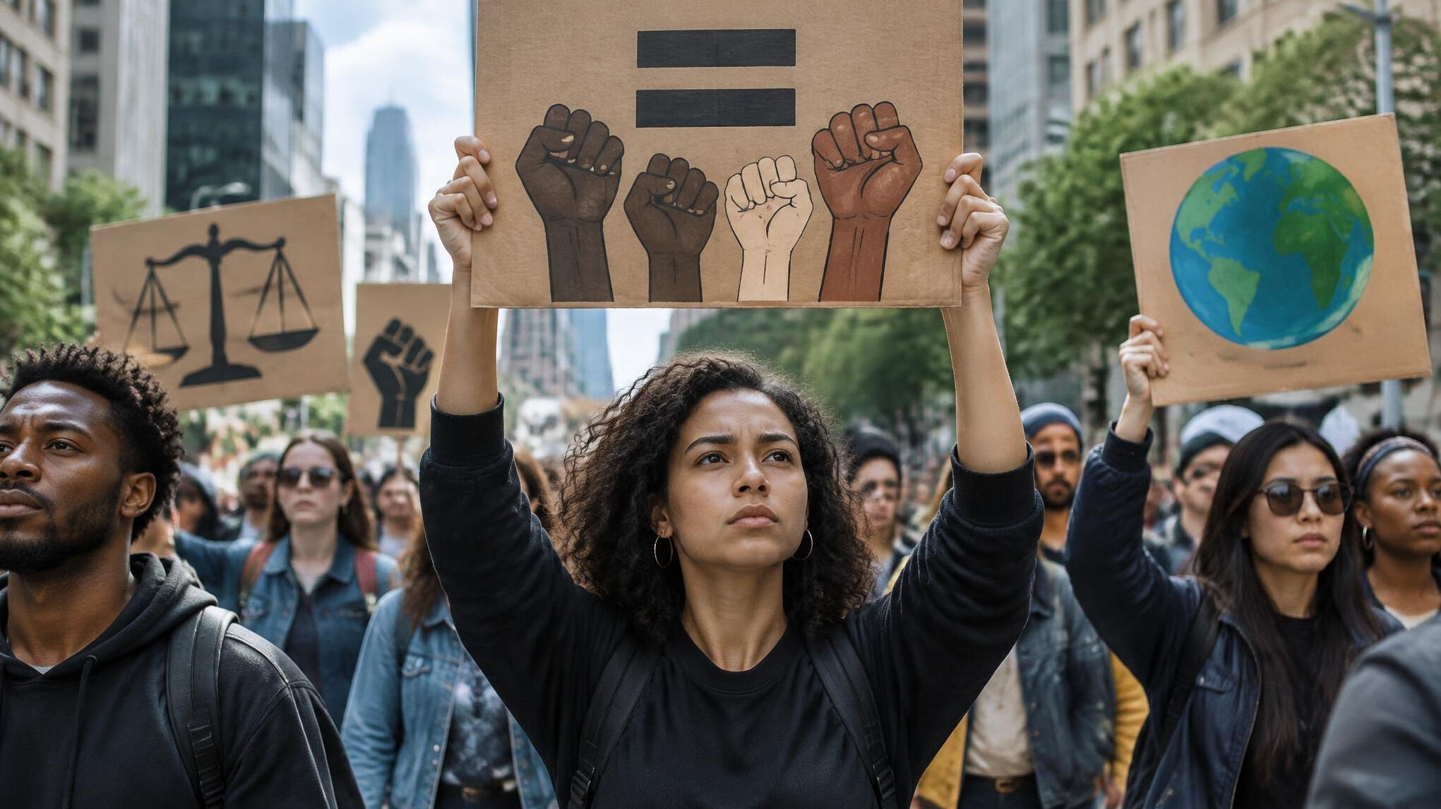 protest against inequality
